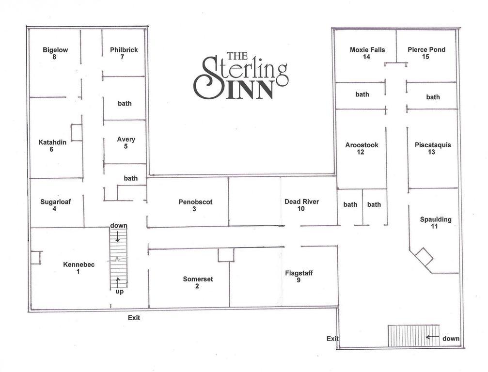 Caratunk The Sterling Inn المظهر الخارجي الصورة